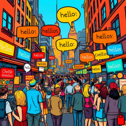 Whose Hello Is It Anyway? - Text-based game