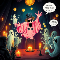 Hello, Whose Ghost Is It Anyway? - Text-based game