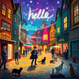 Whose Hello Is It Anyway? - Text-based game