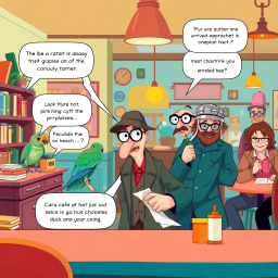 Whose Hello Is It Anyway? - Text-based game