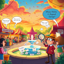 Whose Hello Is It Anyway? - Text-based game