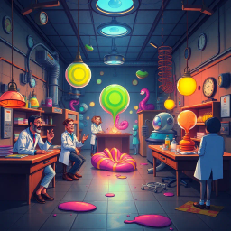 Whose Lab Is It Anyway? - Text-based game