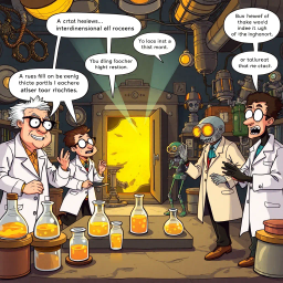 Whose Lab Is It Anyway? - Text-based game