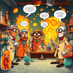 Whose Lab Is It Anyway? - Text-based game