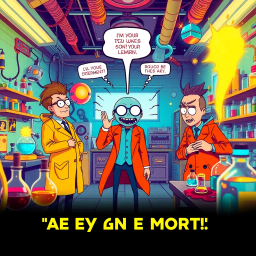 Whose Lab Is It Anyway? - Text-based game