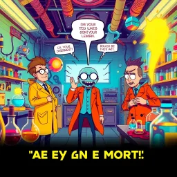 Whose Lab Is It Anyway? - Text-based game