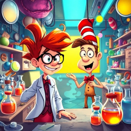 Whose Lab is it Anyway? - Text-based game