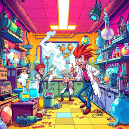 Whose Lab Is It Anyway? - Text-based game