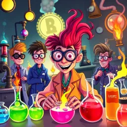 Whose Lab Is It Anyway? - Text-based game