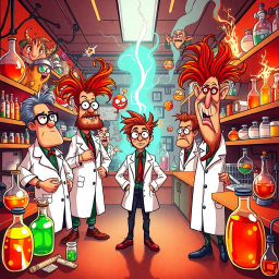 Whose Lab Is It Anyway? - Text-based game