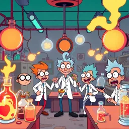 Whose Lab Is It Anyway? - Text-based game