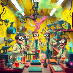 Whose Lab Is It Anyway? - Text-based game