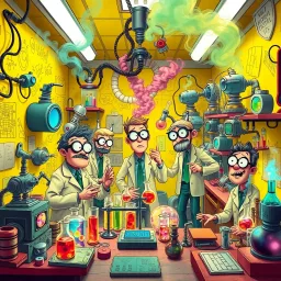 Whose Lab Is It Anyway? - Text-based game