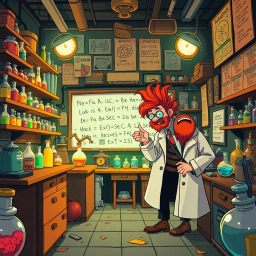 Whose Lab Is It Anyway? - Text-based game