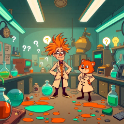 Whose Lab Is It Anyway? - Text-based game