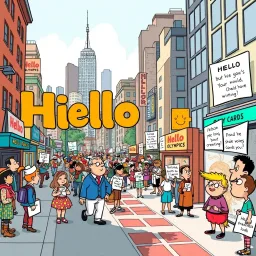 Whose Hello is it Anyway? - Text-based game