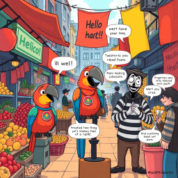 Whose Hello Is It Anyway? - Text-based game