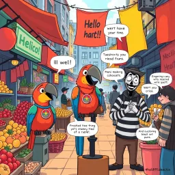Whose Hello Is It Anyway? - Text-based game