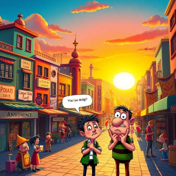 Whose Hello Is It Anyway? - Text-based game