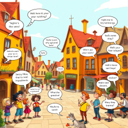 Whose Hello Is It Anyway? - Text-based game