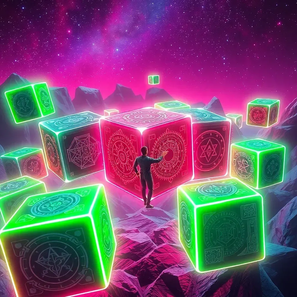 Spinning Cube Adventure