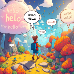 Whose Hello Is It, Anyway? - Text-based game