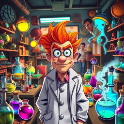 Whose Lab Is It Anyway? - Text-based game