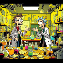 Whose Lab Is It Anyway? - Text-based game