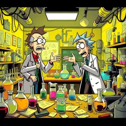 Whose Lab Is It Anyway? - Text-based game