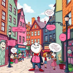 Whose Hello is it Anyway? - Text-based game