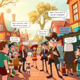 Whose Hello Is It Anyway? - Text-based game