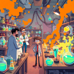 Whose Lab Is It Anyway? - Text-based game