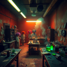 Whose Lab Is It Anyway? - Text-based game