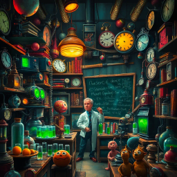 Whose Lab Is It Anyway? - Text-based game