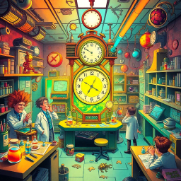 Whose Lab Is It Anyway? - Text-based game