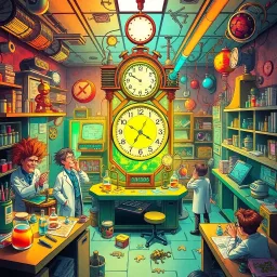 Whose Lab Is It Anyway? - Text-based game