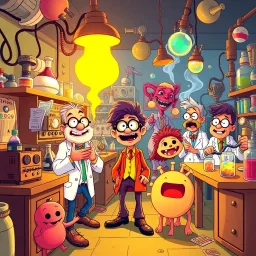 Whose Lab Is It Anyway? - Text-based game