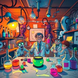 Whose Lab Is It Anyway? - Text-based game