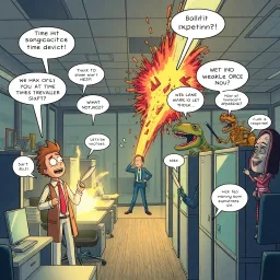 ChronoRift: Hello, Am I Right? - Text-based game