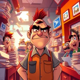 Postmark Pandemonium - Text-based game