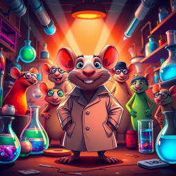 Lab-Rats: Whose Lab Is It Anyway? - Text-based game