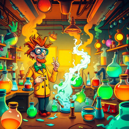 Whose Lab Is It Anyway? - Text-based game