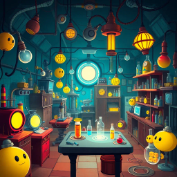 Whose Lab Is It Anyway? - Text-based game