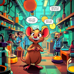 Lab-Rats: Who's Lab Is It Anyway? - Text-based game