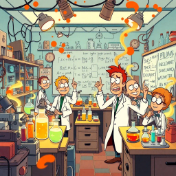 Whose Lab Is It Anyway? - Text-based game