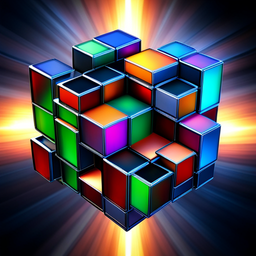 Spinning Cube Conundrum - Text-based game