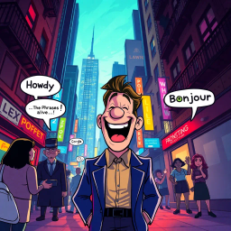 Whose Hello Is It Anyway? - Text-based game