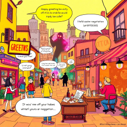 Whose Hello Is It Anyway? - Text-based game