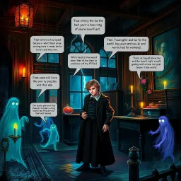 Hello, Whose Ghost is it Anyway? - Text-based game