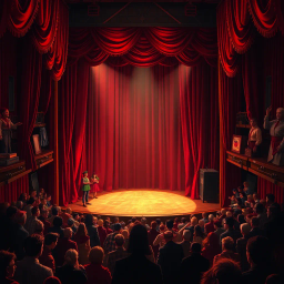 Curtained Secrets - Text-based game